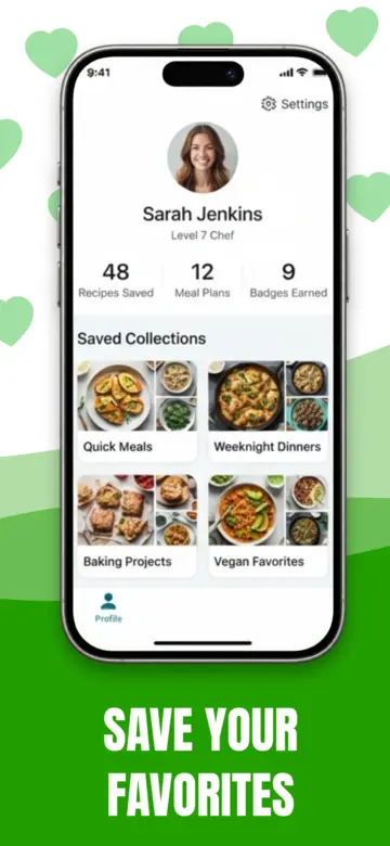 Recipes template screenshot 4