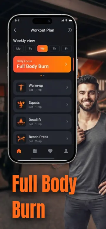 Gym template screenshot 1